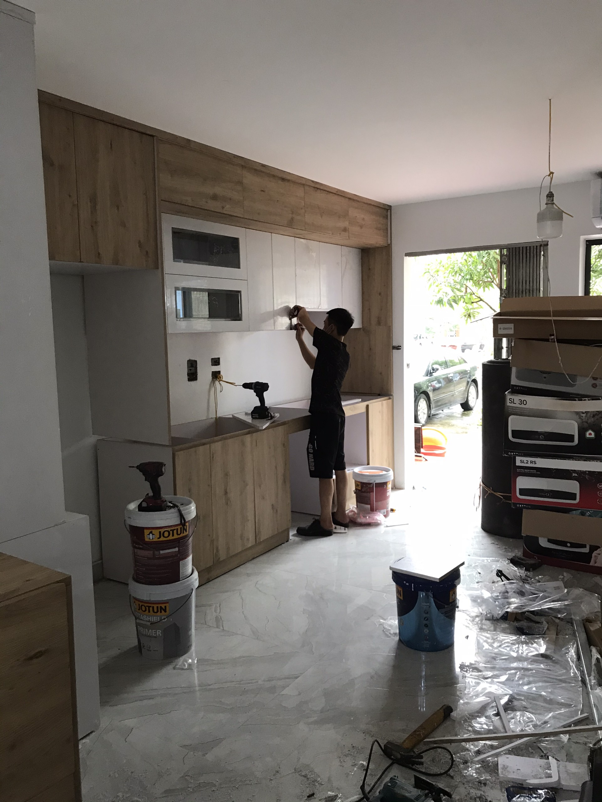 Thi Công Nội Thất Nhà Phố Móng Cái 1