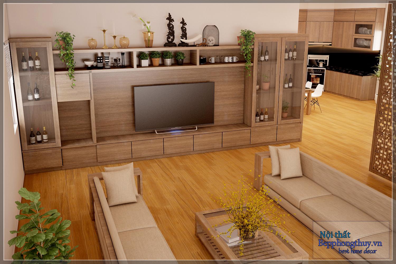 Thiết kế nhà phố Móng Cái 1