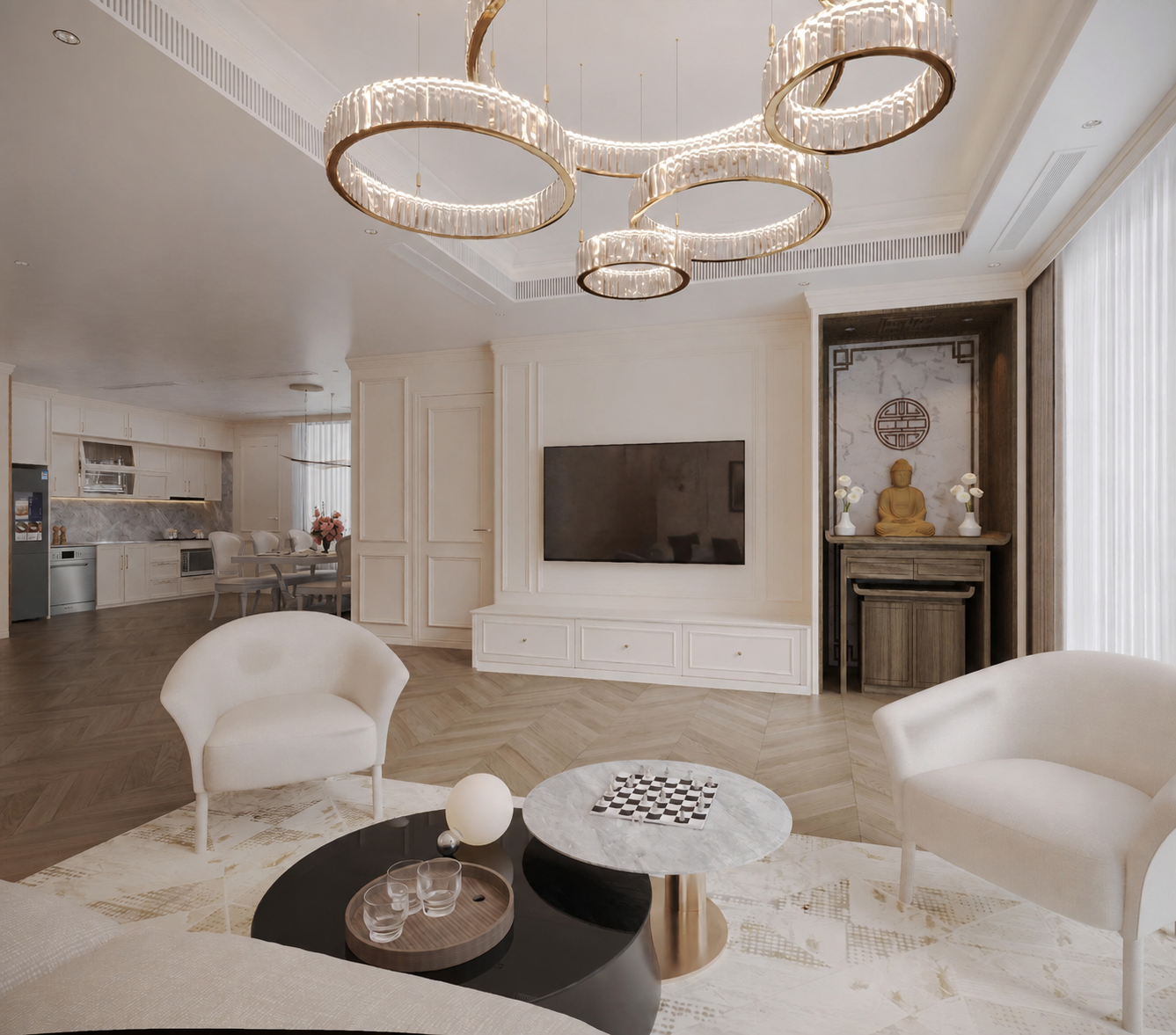 Thiết kế nội thất Vinhomes Liễu Giai