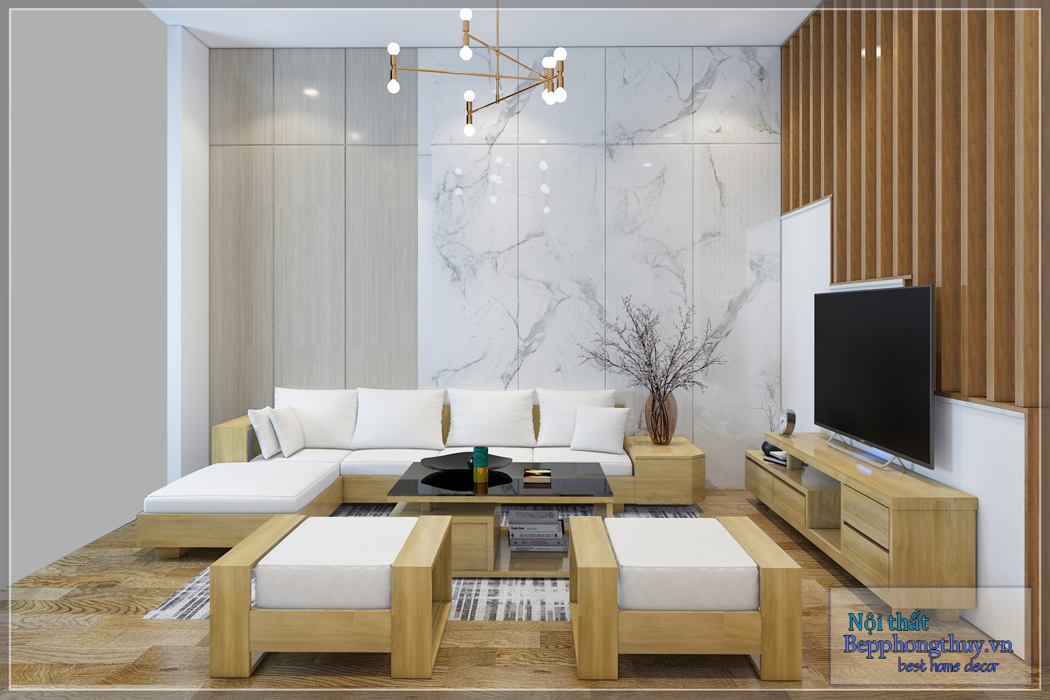 Thiết kế nội thất nhà phố An Trai 1