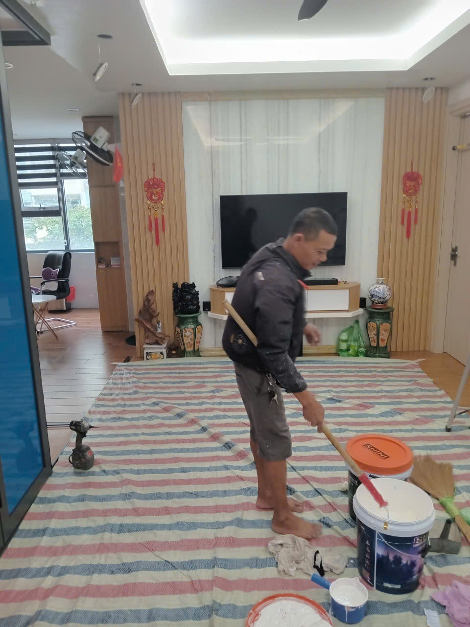 🏠 SƠN LẠI NHÀ CŨ GIÁ RẺ TẠI HÀ NỘI 1