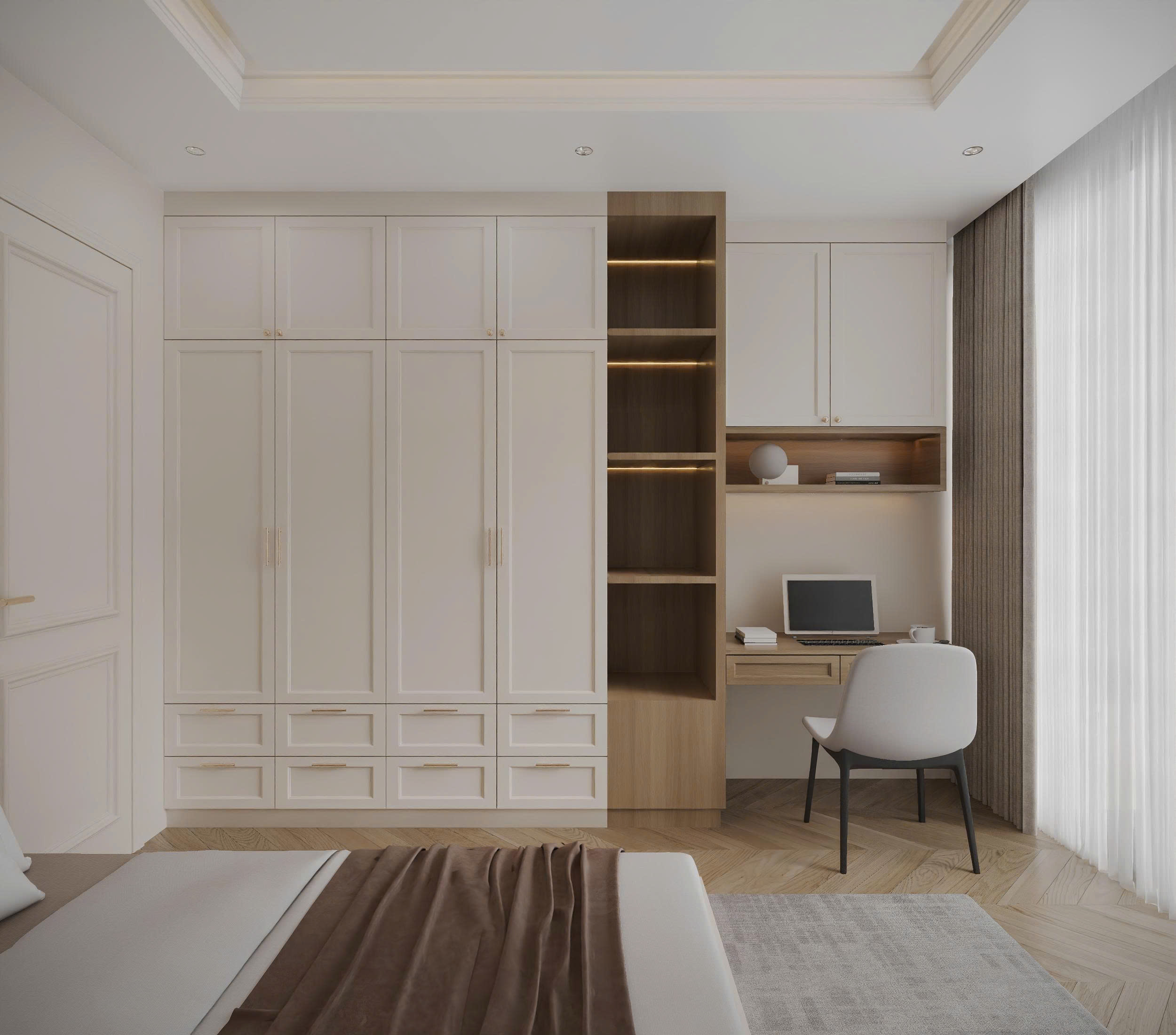 Thiết kế nội thất Vinhomes Liễu Giai 4