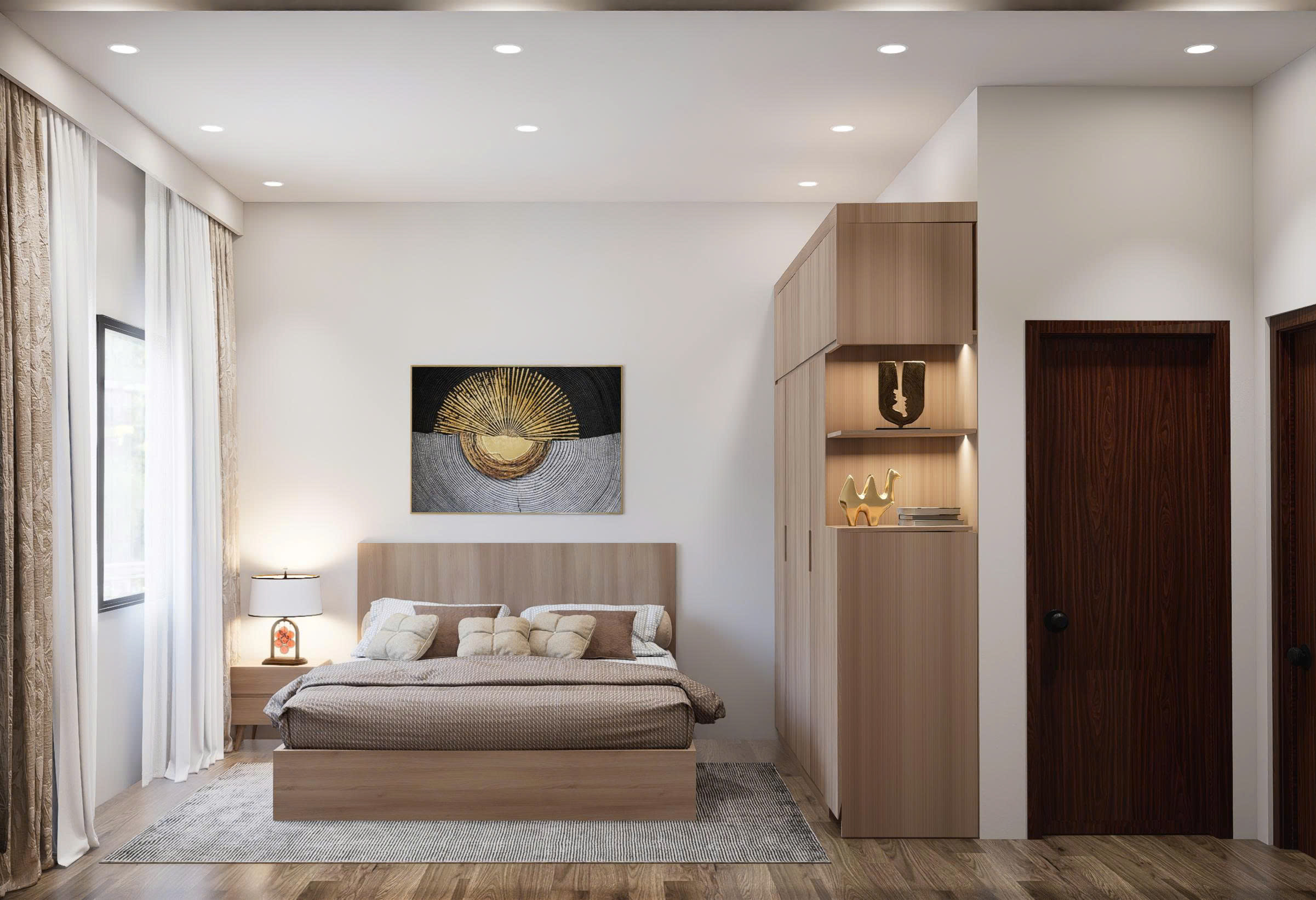 Thiết kế nhà phố Đông Anh 4