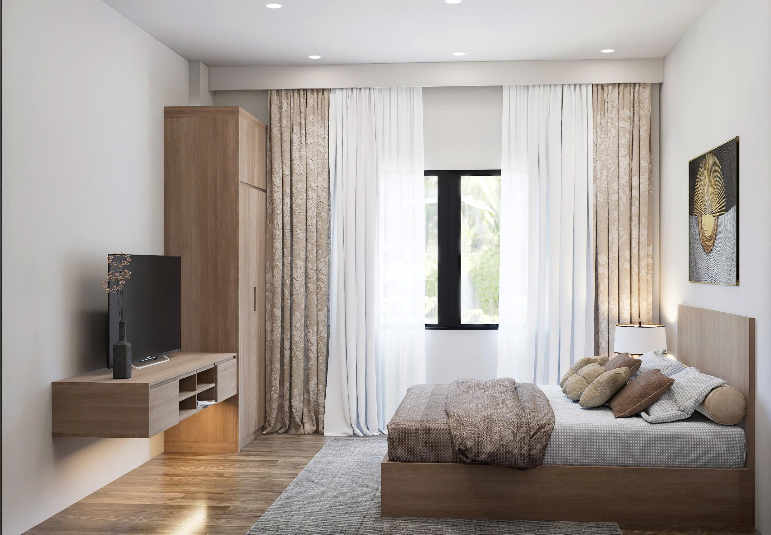 Thiết kế nhà phố Đông Anh 6