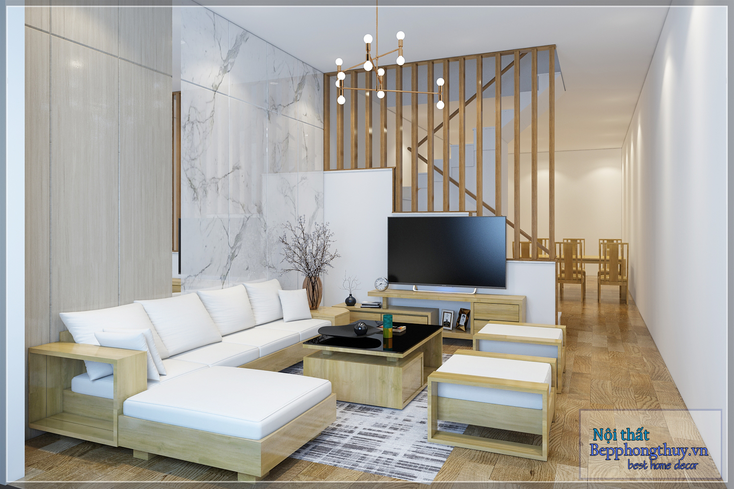 Thiết kế nội thất nhà phố An Trai 5
