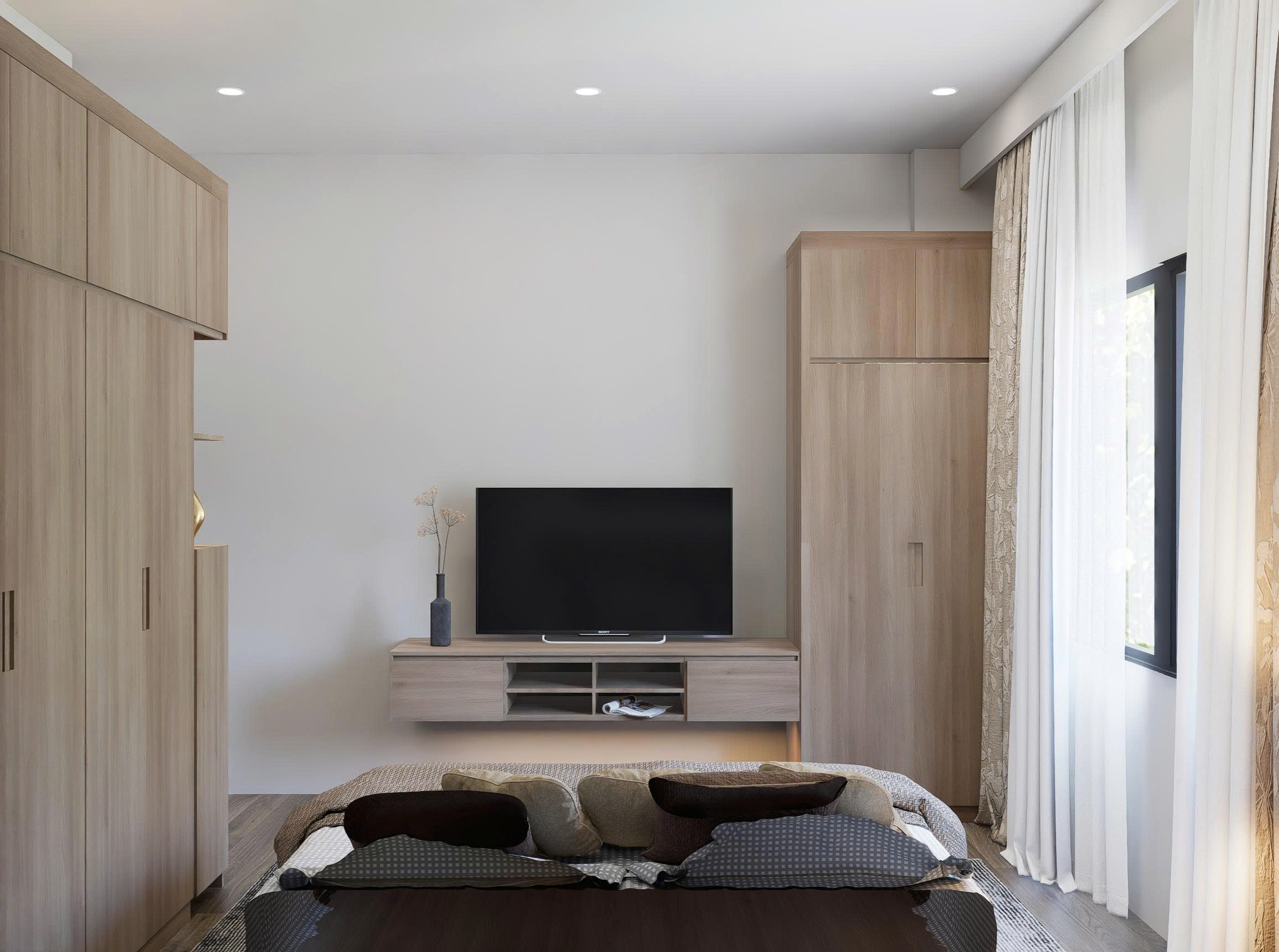 Thiết kế nhà phố Đông Anh 5